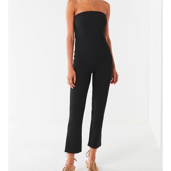 Urban Outfitters Pants - Urban Outfitters Black Strapless Jumpsuit
